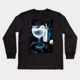 G&T Ice and a Slice Kids Long Sleeve T-Shirt